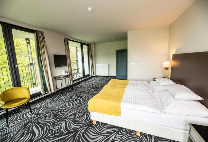 اتاق لوکس با بالکن, Parkhotel Carlsbad Inn