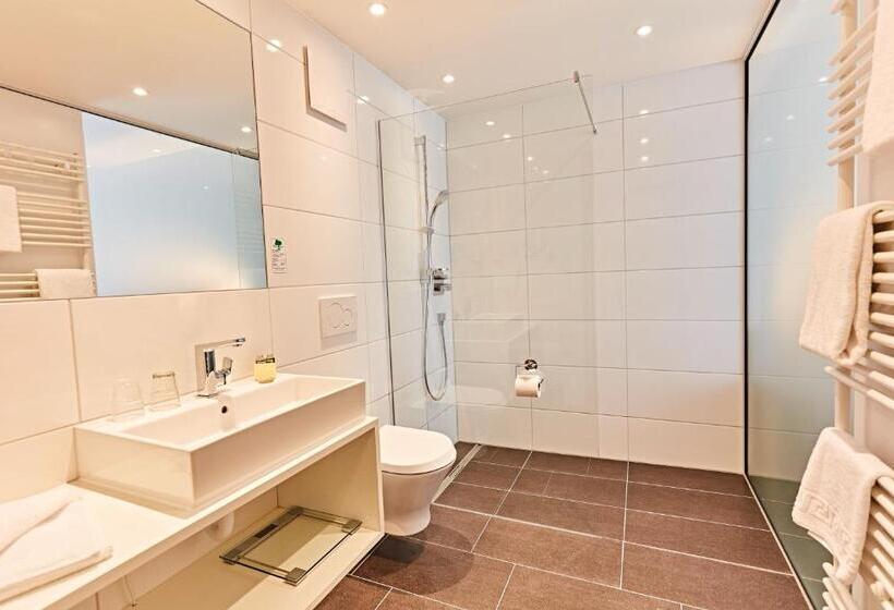 חדר סטנדרט יחיד עם מרפסת, Vital Hotel An Der Therme Gmbh