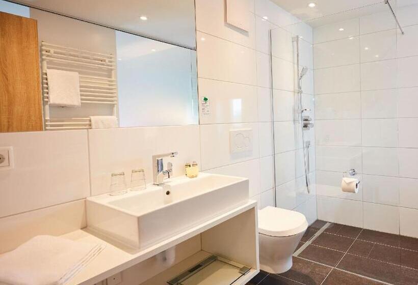 חדר סטנדרט יחיד עם מרפסת, Vital Hotel An Der Therme Gmbh