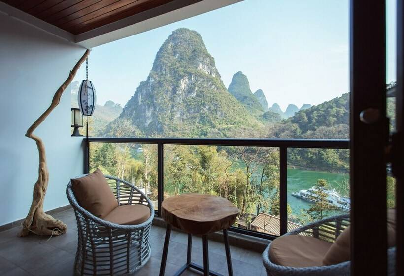ダブルベッドスタンダードルーム, Li River Resort