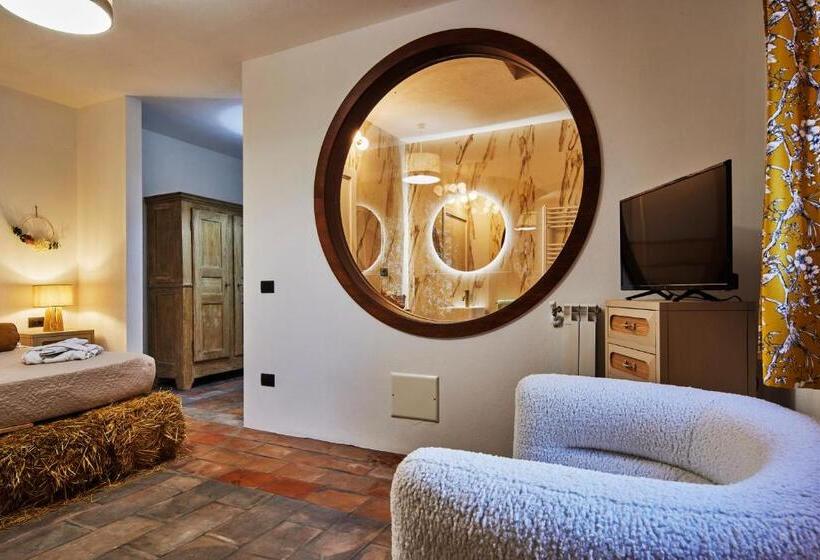 סוויטה דלוקס, Agriturismo Cascina Mirandola