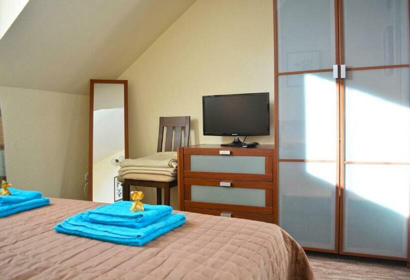 غرفة قياسية, Airport Glossel Panzió