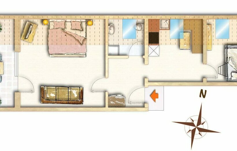 1 Yatak Odalı Daire, Stuub Jostal