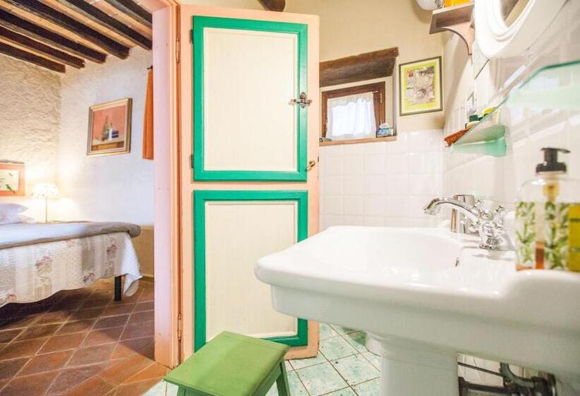 Вилла с 1 спальней и бассейном, B&b Le Due Volpi