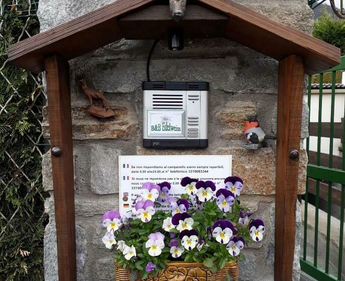 带共用浴室的标准房间, B&b Edelweiss