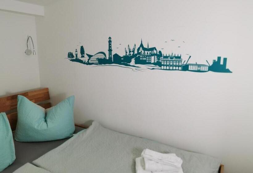 带2个卧室的公寓, Gästehaus Twee Linden