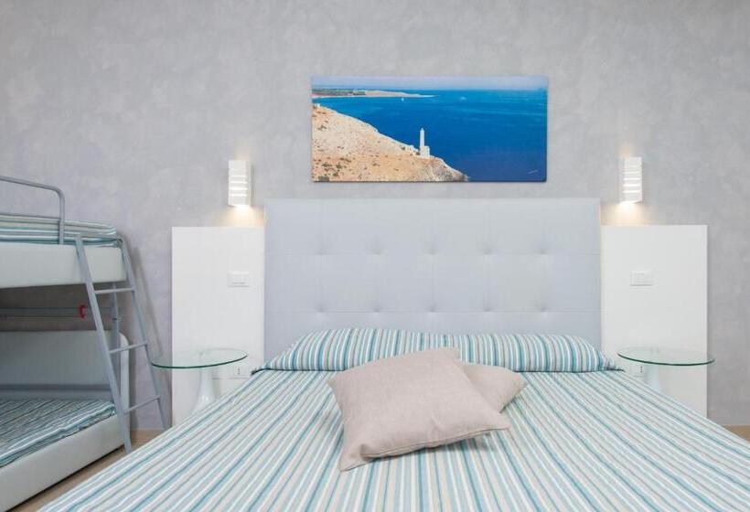 غرفة قياسية رباعية مزودة بشُرفة, Eden Resort Country