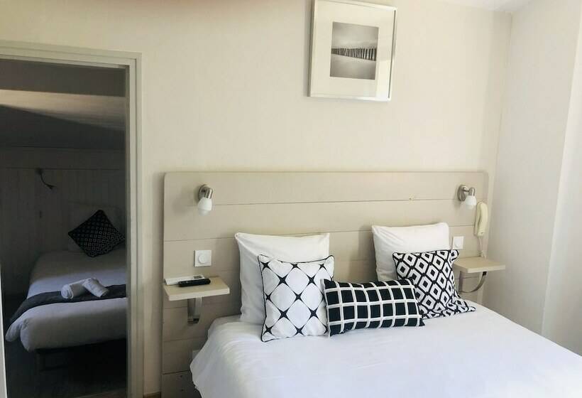 غرفة عائلية مطلّة علي الحديقة, Cote Et Lac