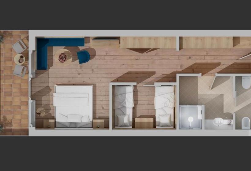 套房, Family Hotel Gutenberg