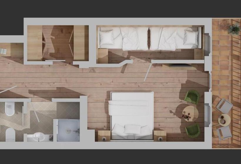 家庭套房, Family Hotel Gutenberg