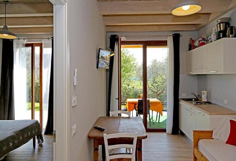 침실 1개 테라스 아파트, Villa Maddalena