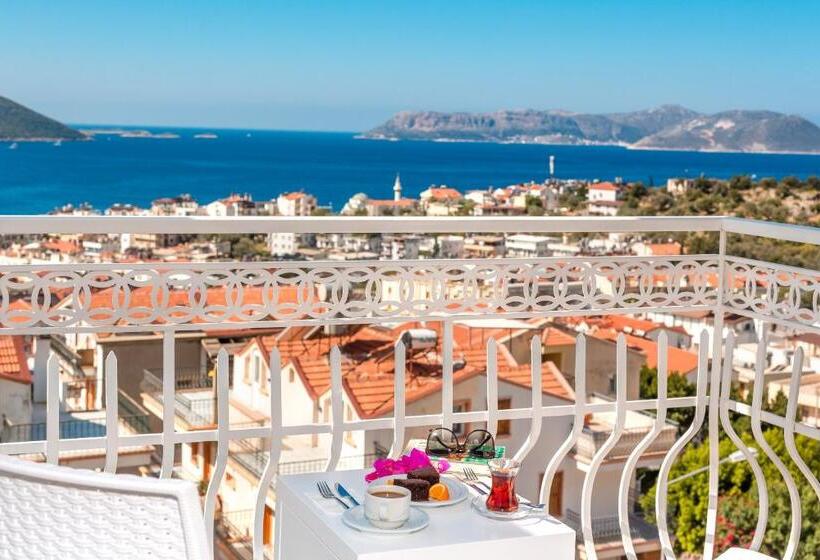 חדר דלוקס נוף לים, Kas Artemis