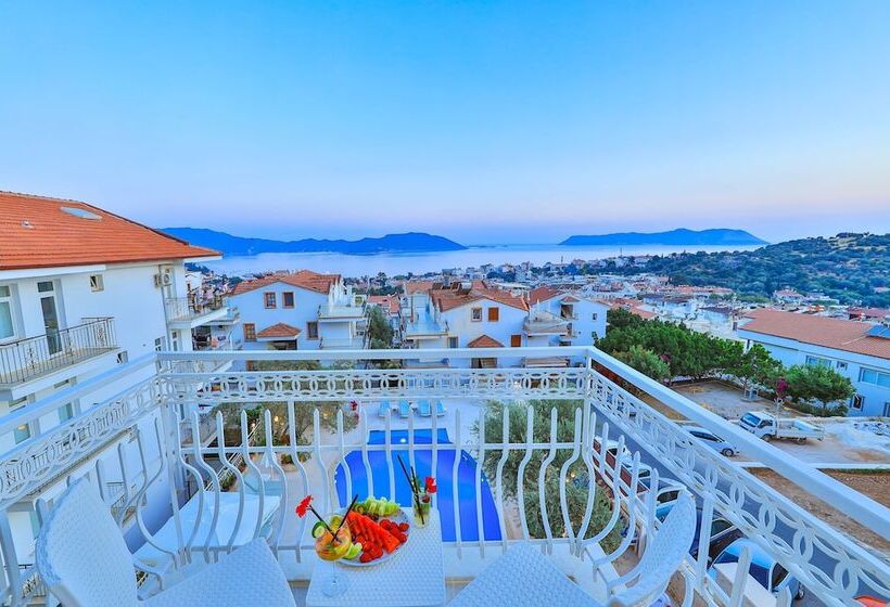 חדר דלוקס נוף לים, Kas Artemis