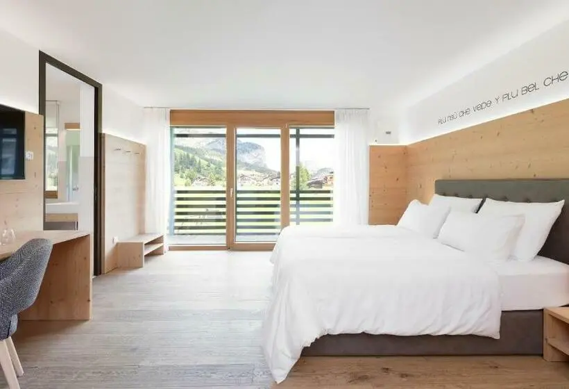 １ベッドルームのデラックスアパートメント, Saleghes Dolomites Residence