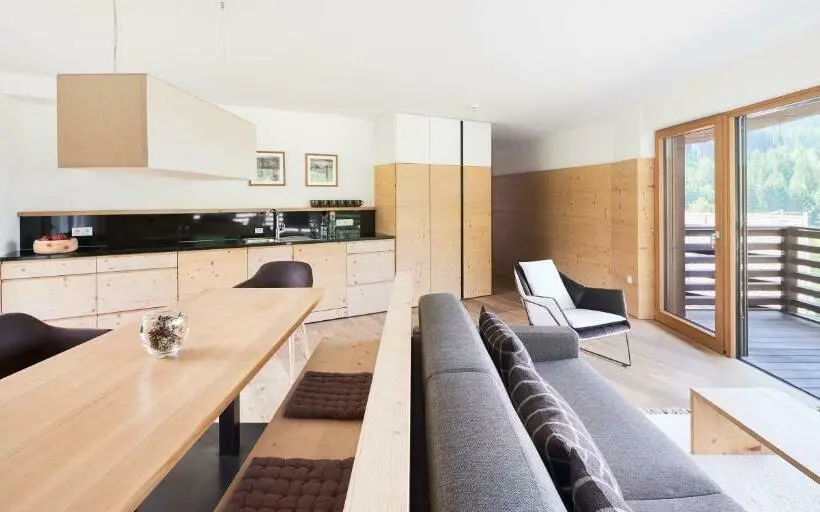 １ベッドルームのデラックスアパートメント, Saleghes Dolomites Residence