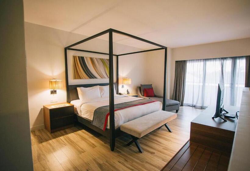 غرفة عائلية مطلّة علي الحديقة, Sand & Sandals Desaru Beach Resort & Spa