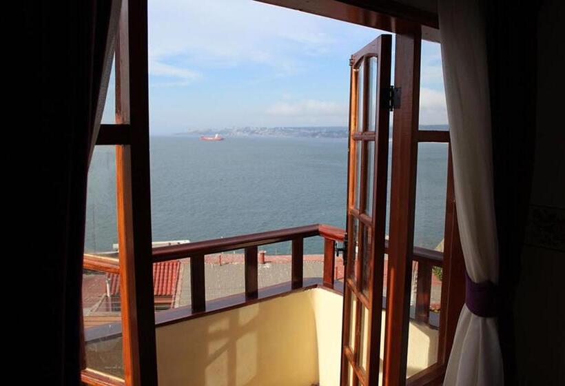 غرفة ديلوكس مطلّة علي البحر, Vista Velero