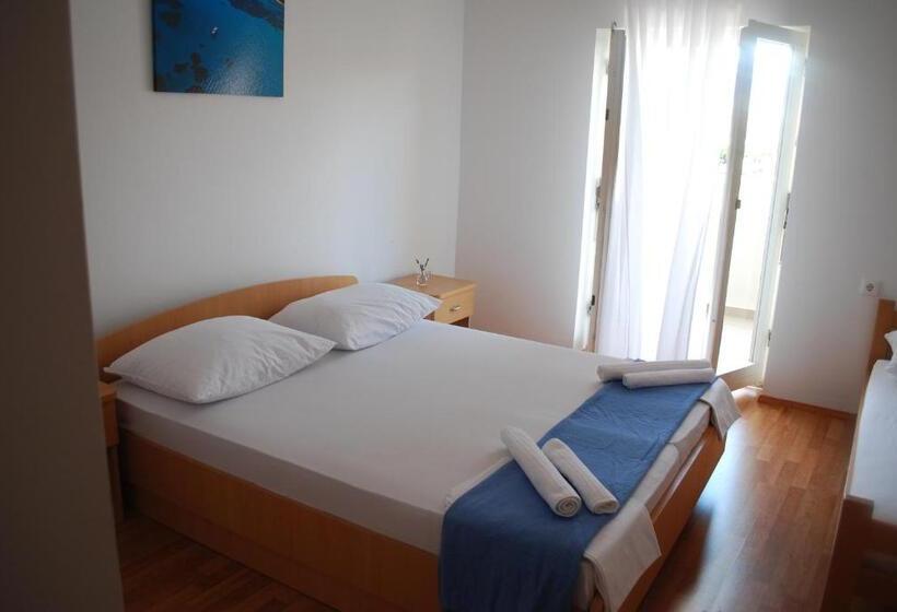 اتاق سه نفره دلوکس با چشم‌انداز دریا, Lokunja Bed&breakfast