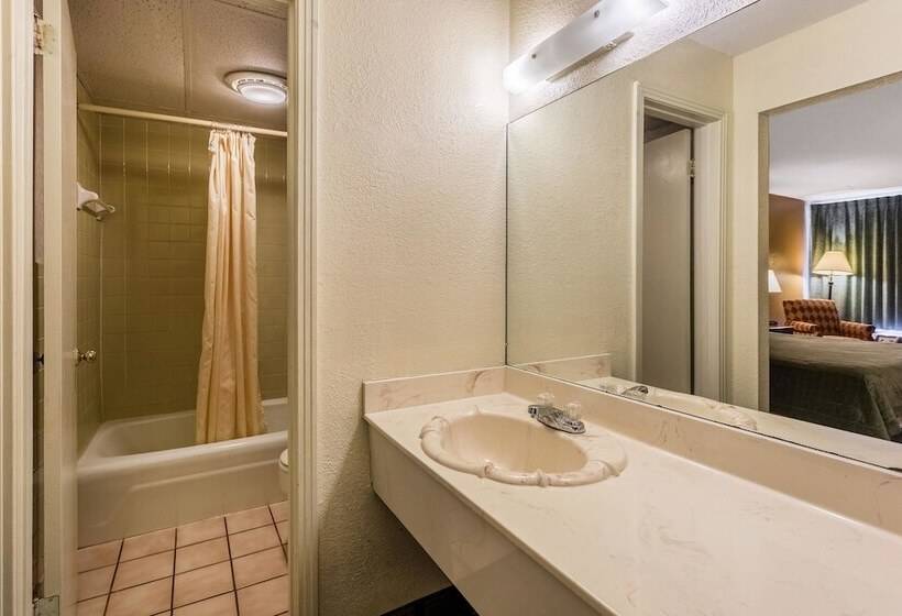 带2个双人床的标准工作室, Rodeway Inn Denmarkjackson