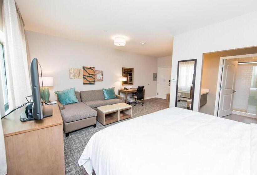 带大床的复式套间, Staybridge Suites Houston Humble Beltway 8 E, An Ihg