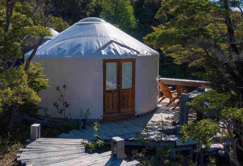 اتاق لوکس با چشمانداز دریاچه, Patagonia Camp