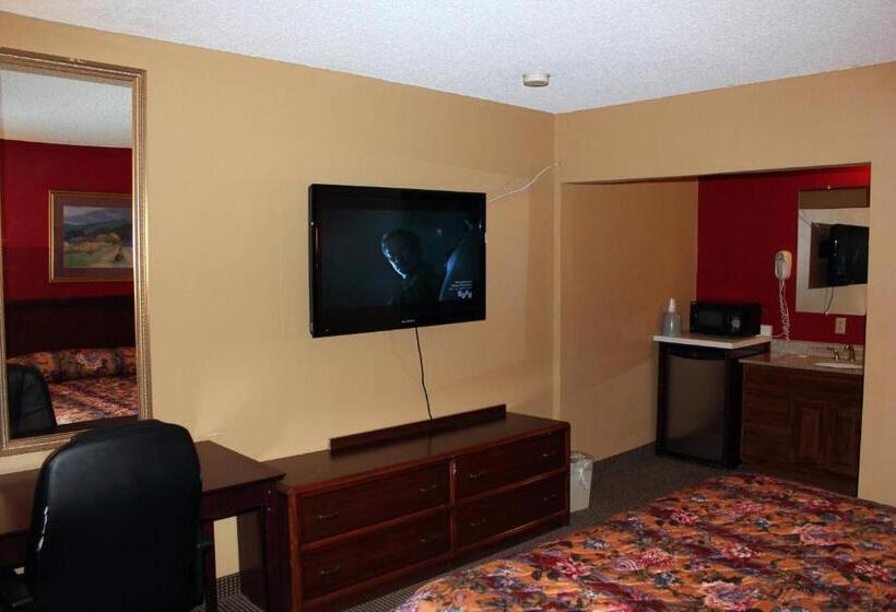 キングサイズベッドのスタンダードルーム, Valustay Inn Shakopee