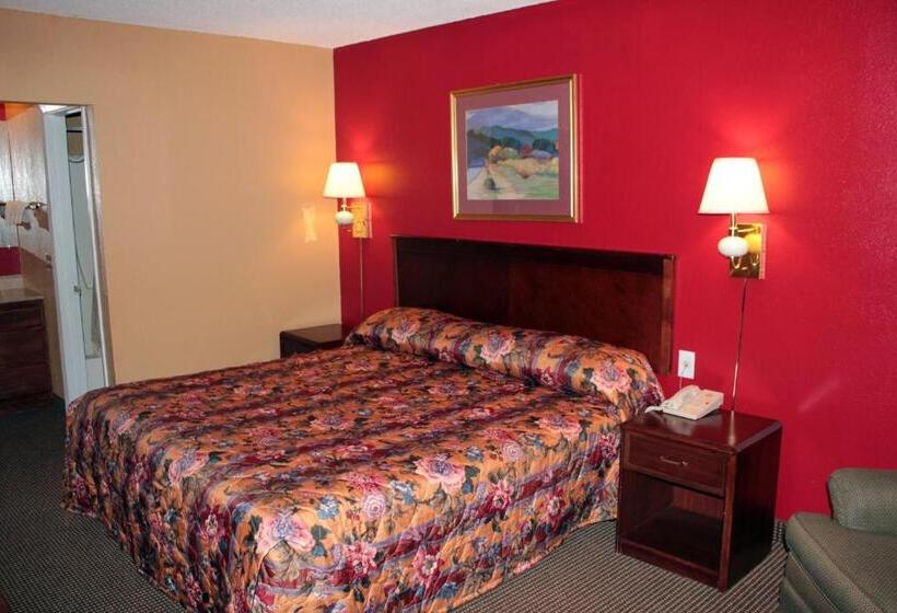 キングサイズベッドのスタンダードルーム, Valustay Inn Shakopee