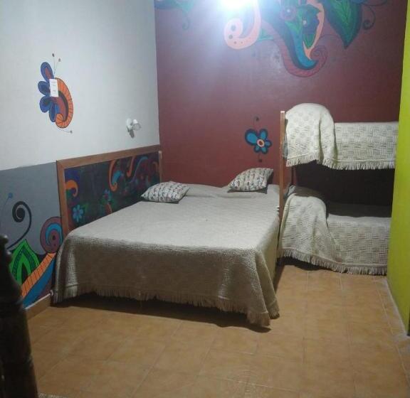패밀리 룸, Eco Hostel Valle Fertil