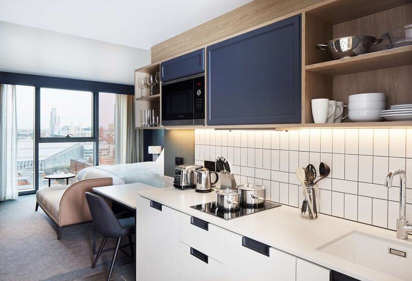 Студия Стандарт Двуспальная Кровать, Hyatt House Manchester