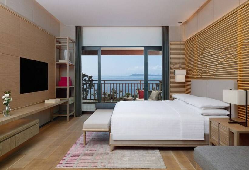 바다 전망 이그제큐티브 스위트, Shenzhen Marriott Hotel Golden Bay