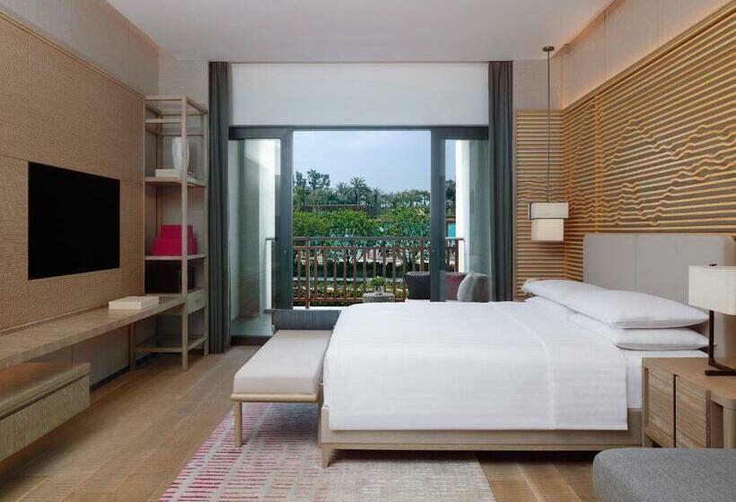 스탠다드 룸 킹사이즈 침대, Shenzhen Marriott Hotel Golden Bay
