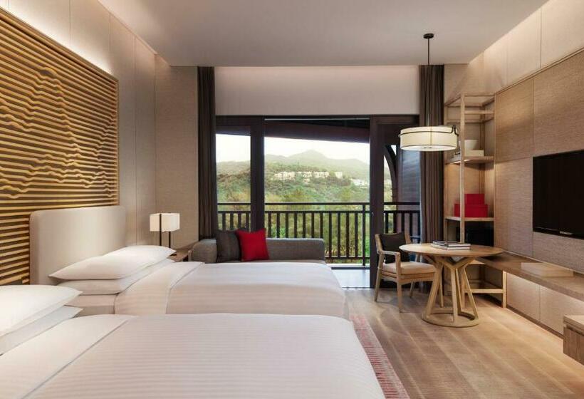 디럭스 룸, Shenzhen Marriott Hotel Golden Bay