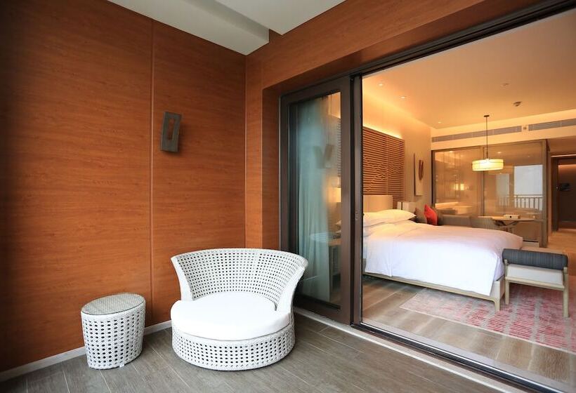 바다 전망 이그제큐티브 스위트, Shenzhen Marriott Hotel Golden Bay