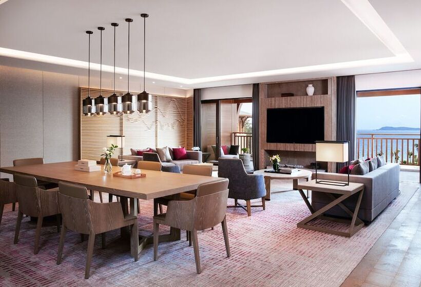 바다 전망 이그제큐티브 스위트, Shenzhen Marriott Hotel Golden Bay
