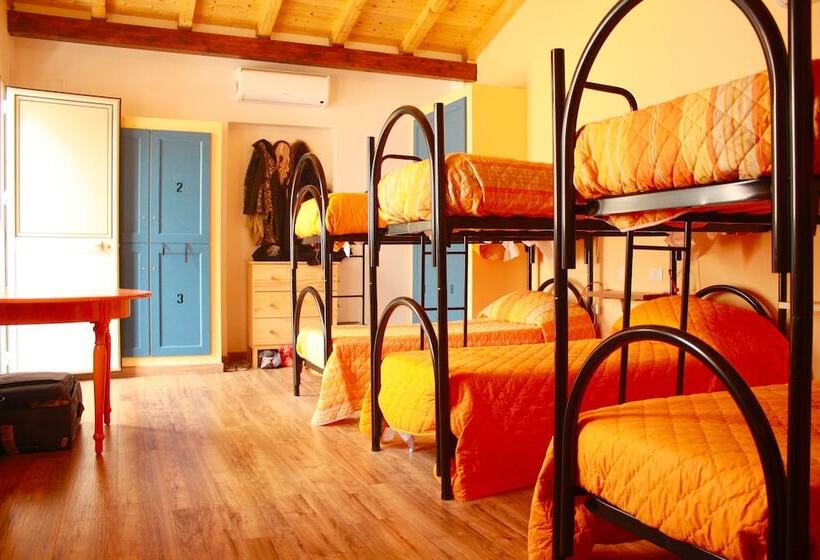 سرير فى غرفة مشتركه, City In Hostel B&b