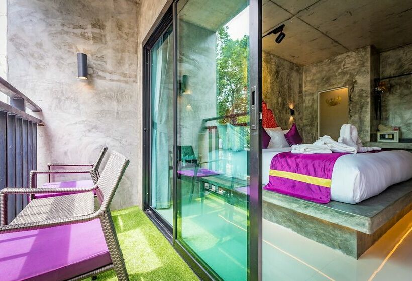 디럭스 룸, Maneetel Krabi Beachfront Sha Plus