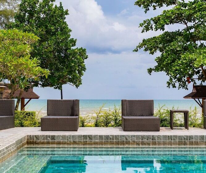 디럭스 룸 바다 전망, Maneetel Krabi Beachfront Sha Plus