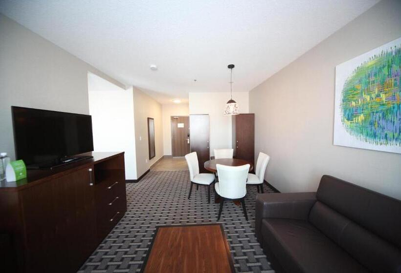 주니어 스위트 킹사이즈 침대, Wyndham Garden Edmonton Airport