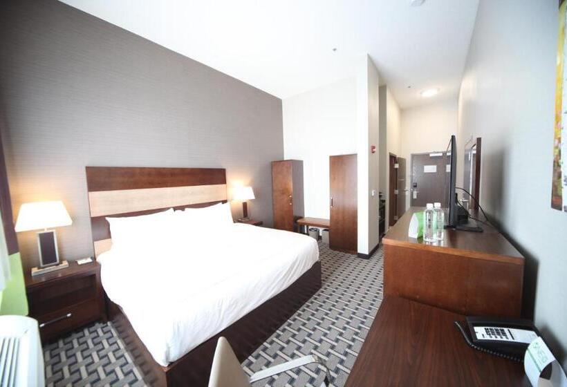 Номер Стандарт Кровать Кинг Адаптированный для Инвалидов, Wyndham Garden Edmonton Airport