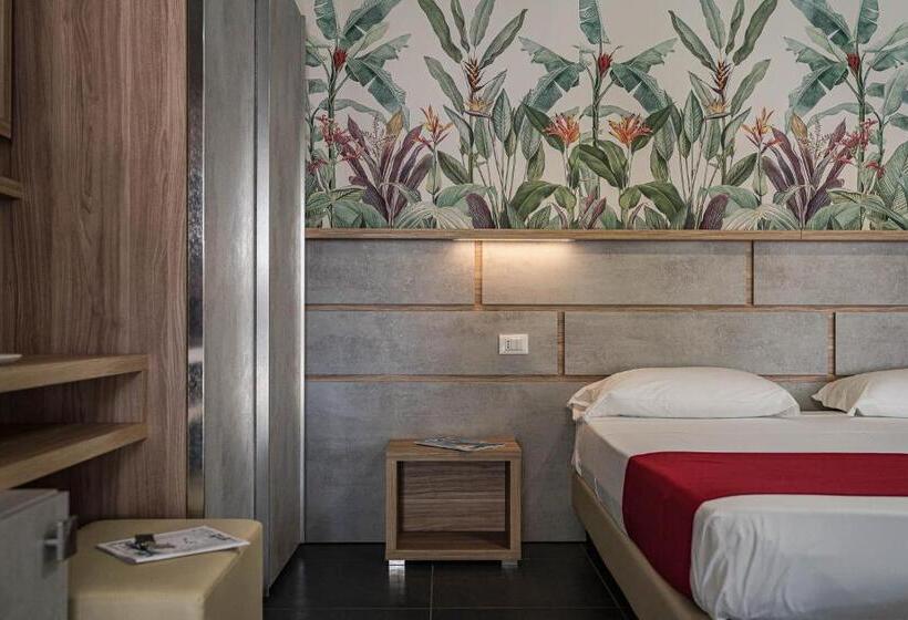 اتاق استاندارد چهارنفره با چشم‌انداز باغ, Salice Resort