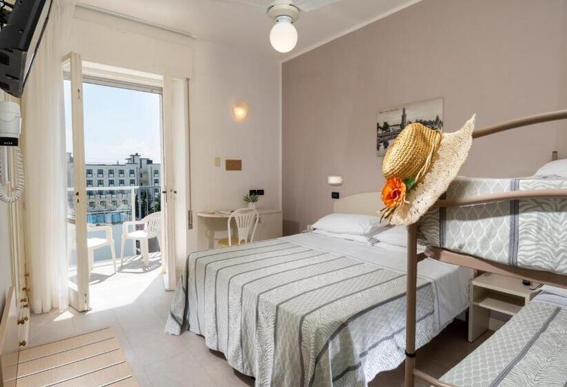 اتاق استاندارد چهارنفره با چشمانداز جانبی دریا, Astoria