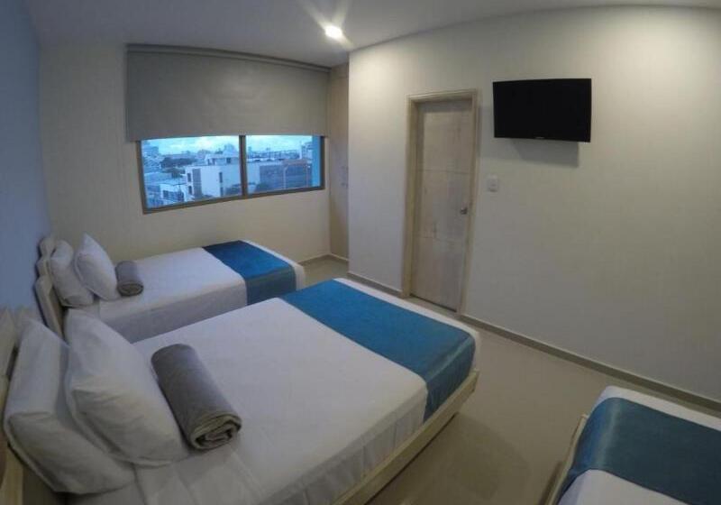 اتاق استاندارد سه نفره, Med Barranquilla Centro