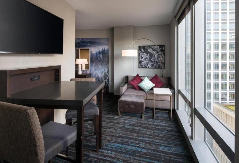 Люкс Кровать Кинг, Residence Inn By Marriott Seattle Downtown Convention Center