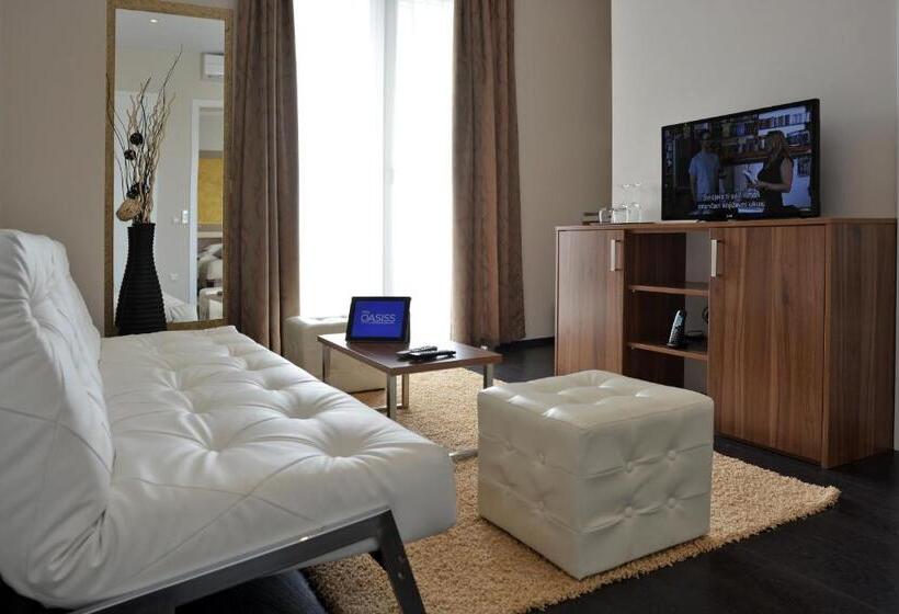 Апартаменты 1 Спальня с Террасой, Rooms Villa Oasiss