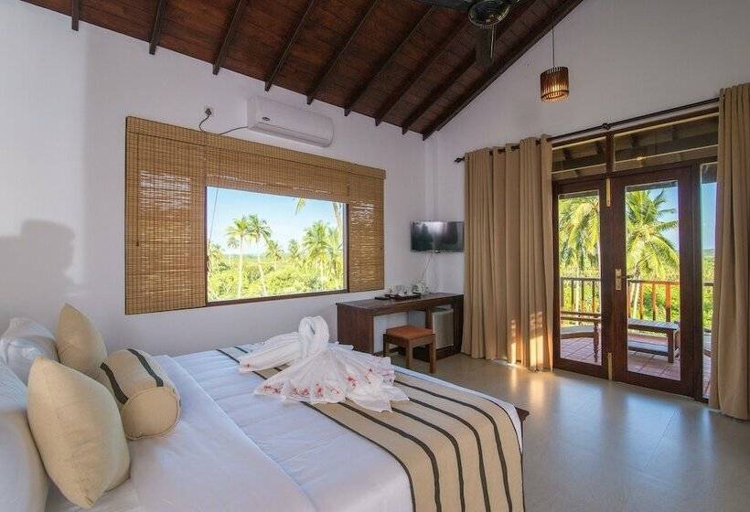 חדר דלוקס עם מרפסת נוף לים, Ananya Beach Resort