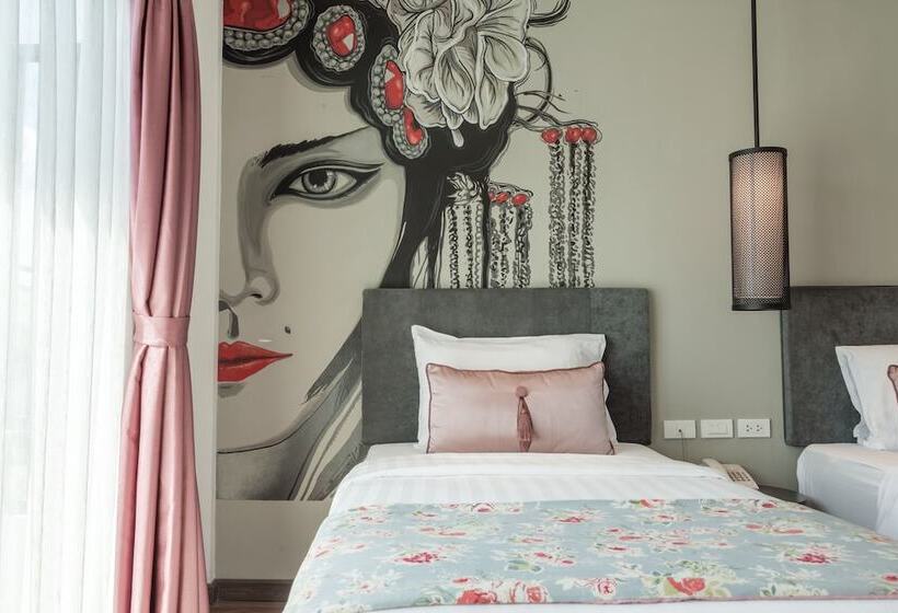 디럭스 룸, Ang Mor Lao Poshtel Adults Only Hostel