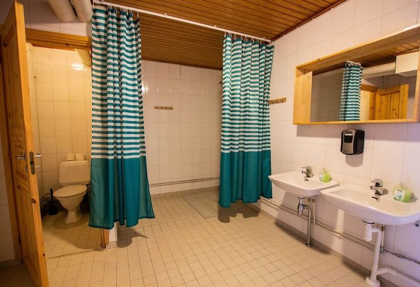 스탠다드 트리픔 룸 공동욕실, Motelli Rovaniemi