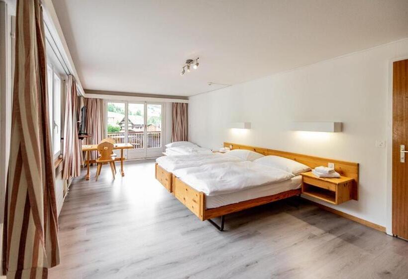 غرفة قياسية مطلة على الجبل, Roggenstock Lodge