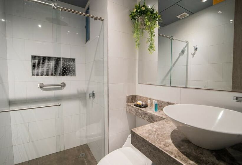 غرفه قياسيه سريرين مزدوجين, Zi One Luxury