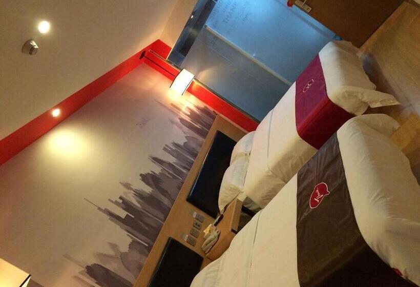 패밀리 룸, Thank Inn Chain Hotel Guangdong Shenzhen Longhua Qinghu Subway Station